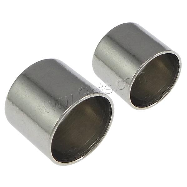 Stainless Steel End Caps, 304 Stainless Steel, Column, machine polishing & different size for choice, original color, Sold By PC