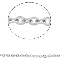 Stainless Steel Oval Chain original color 