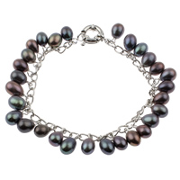 Freshwater Pearl Bracelet, 7-8mm .5 