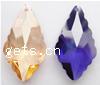 Cubic Zirconia Jewelry Pendants, Teardrop, faceted 