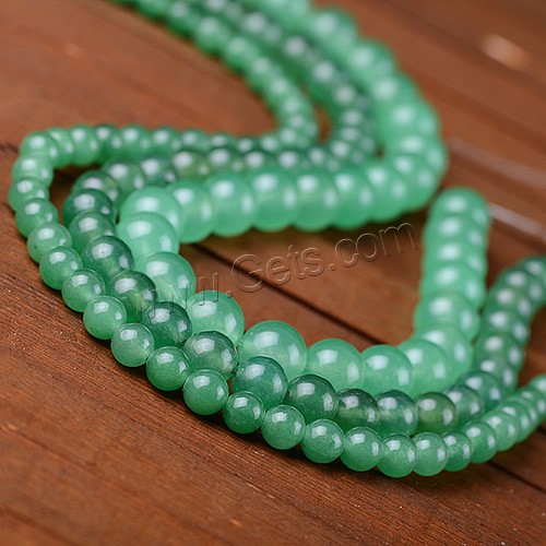 Green Aventurine Bead, Round, different size for choice, Sold By PC