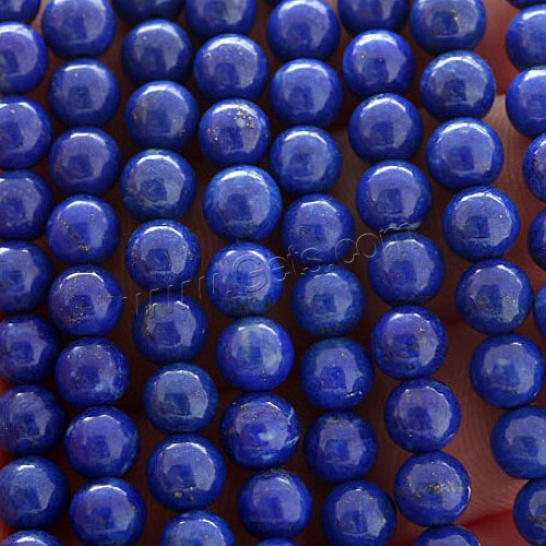 Natural Lapis Lazuli Beads, Round, different size for choice, Sold By PC