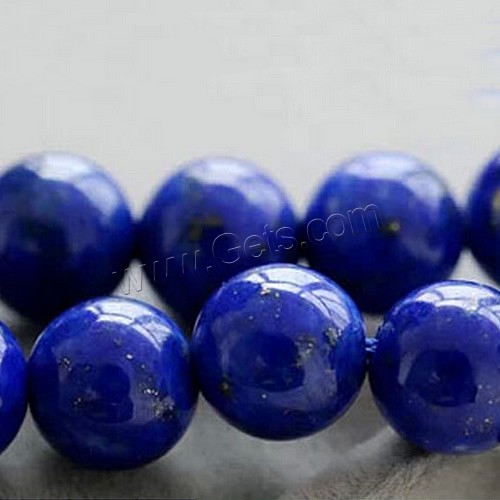 Natural Lapis Lazuli Beads, Round, different size for choice, Sold By PC