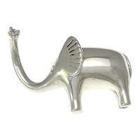 Argent sterling perle animaux, argent sterling 925, éléphant, Placage, plus de couleurs à choisir Vendu par PC