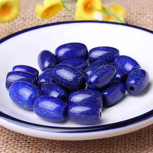 Natural Lapis Lazuli Beads, Column, different size for choice, Grade AAAA, Sold By PC