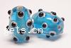 Handmade Lampwork Beads, Oval 