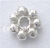 Zinc Alloy Spacer Beads, Flower, plated nickel, lead & cadmium free Approx 