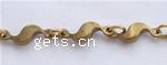 Brass Bar Chain, plated 