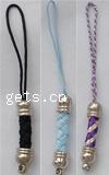 Fashion Mobile Phone Lanyard, Nylon Cord 