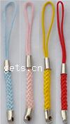 Fashion Mobile Phone Lanyard, Nylon Cord 