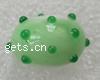 Handmade Lampwork Beads, Rondelle 