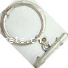 Zinc Alloy Toggle Clasp, Round, single-strand cadmium free  Approx 