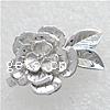 Fermoir magnétique en argent , argent sterling 925, fleur, Placage, à un fil, plus de couleurs à choisir Vendu par PC