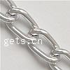 Aluminum Twist Oval Chain nickel, lead & cadmium free 