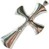 Zinc Alloy Cross Pendants, plated cadmium free 