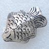 Zinc Alloy Animal Beads, Fish, plated 