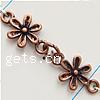 Zinc Alloy Handmade Chain, plated cadmium free 