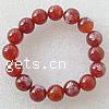 Wrist Mala, Red Agate, 12mm .5 Inch, Approx 