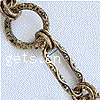 Zinc Alloy Handmade Chain cadmium free 