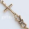 Zinc Alloy Handmade Chain, Bowknot cadmium free  