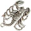 Zinc Alloy Animal Pendants, Scorpion, plated lead & nickel free Approx 