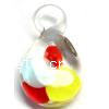  Colourful Fine Lampwork Glass Pendant