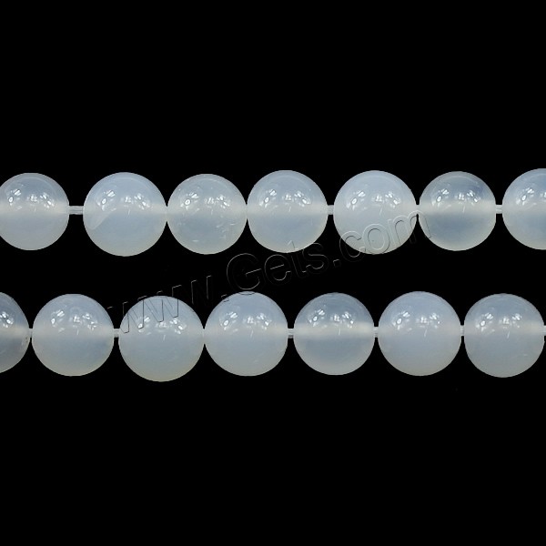 White Agate Bracelet, natural, Customized & more sizes for choice, Length:Approx 7.5 Inch, Sold By Strand