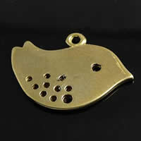 Animal Brass Pendants, Bird, plated Approx 1.2mm 