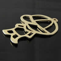 Animal Brass Pendants, Boy, plated Approx 1.5mm 