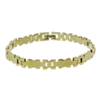 Brass Bracelets, gold color plated, nickel, lead & cadmium free  Approx 7.5 Inch 