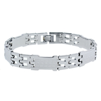 Brass Bracelets, platinum color plated, nickel, lead & cadmium free  Approx 8.5 Inch 