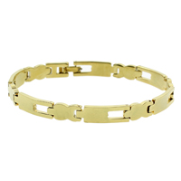 Brass Bracelets, gold color plated, nickel, lead & cadmium free  Approx 7.5 Inch 