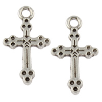 Zinc Alloy Cross Pendants, plated lead & cadmium free Approx 1.5mm, Approx 