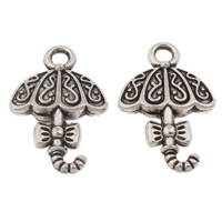 Zinc Alloy Tool Pendants, Umbrella, plated lead & cadmium free Approx 2mm, Approx 