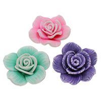 Flower Polymer Clay Beads, handmade Approx 1-1.5mm 