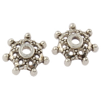 Zinc Alloy Bead Caps, Flower, plated lead & cadmium free Approx 1.5mm, Approx 