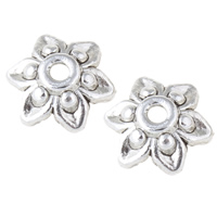 Zinc Alloy Bead Caps, Flower, plated lead & cadmium free Approx 1.5mm, Approx 