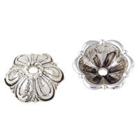 Zinc Alloy Bead Caps, Flower, plated lead & cadmium free Approx 1.5mm, Approx 