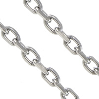 Stainless Steel Oval Chain original color 