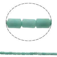 Perles amazonite, pilier, naturel Environ 1mm Environ 15.7 pouce, Environ Vendu par brin