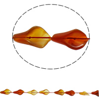Бусины из натурального Красного Агата, красный агат, Листок, натуральный отверстие:Приблизительно 1mm, длина:Приблизительно 16.5 дюймовый, Приблизительно 12ПК/Strand, продается Strand
