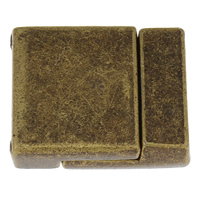 Zinc Alloy Magnetic Clasp, Rectangle, plated nickel, lead & cadmium free Approx 