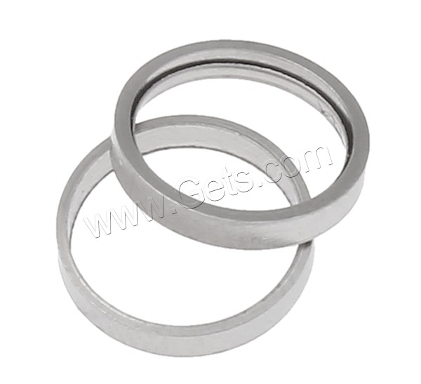 Stainless Steel Linking Ring, Donut, different size for choice, original color, Sold By Bag