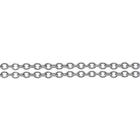 Stainless Steel Oval Chain, original color Approx 