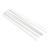 Beading Needles, Iron, platinum color plated nickel, lead & cadmium free, Approx 