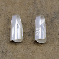 Extremos de cadena de plata esterlina, plata de ley 925, chapado, más colores para la opción, 2.5x6mm, Vendido por UD