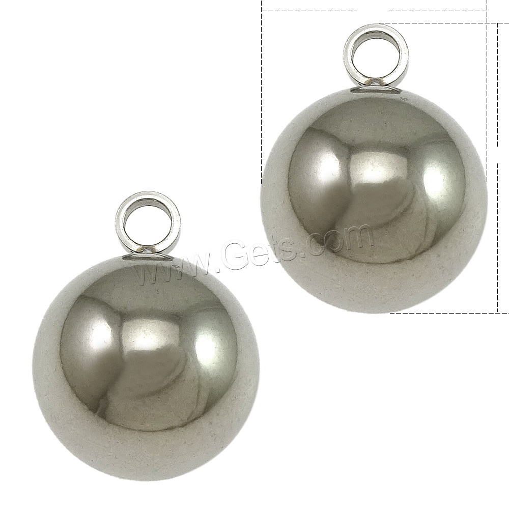 Stainless Steel Extender Chain Drop, Round, different size for choice, original color, 10000PCs/Bag, Sold By Bag