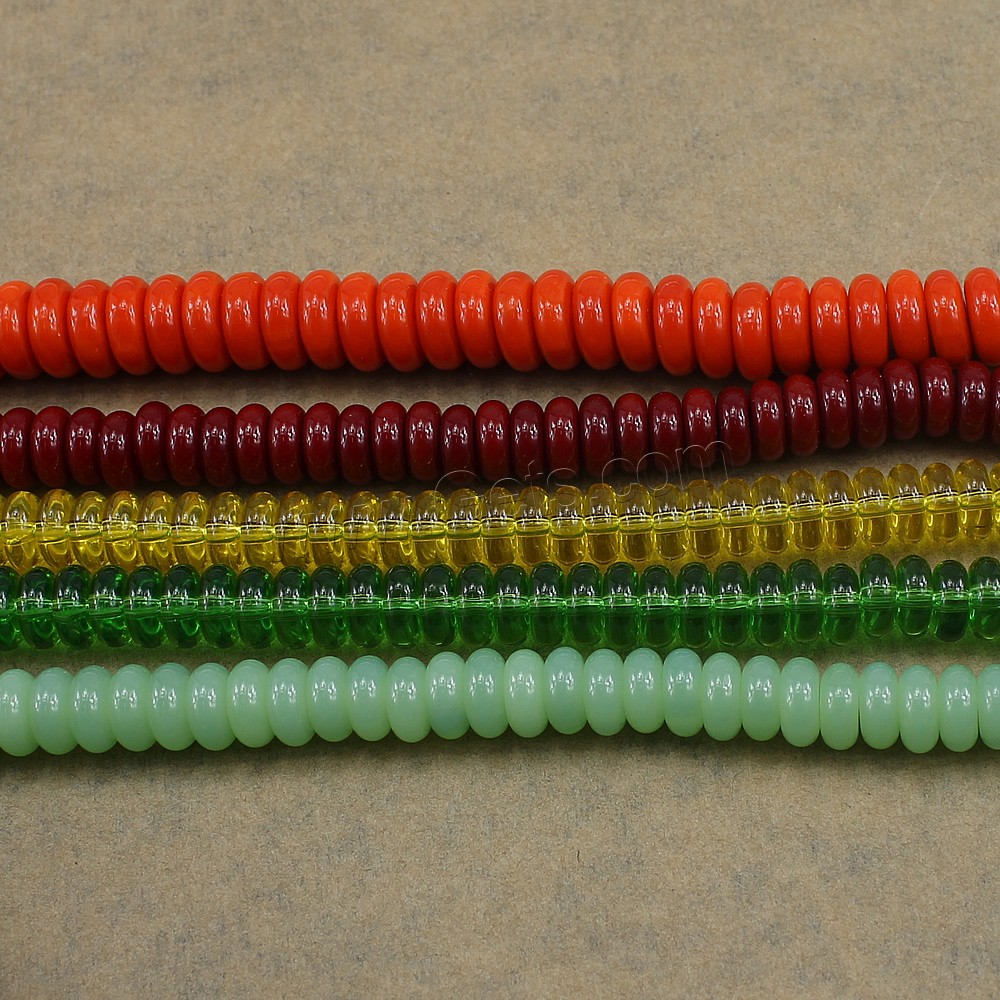 chalumeau goutte, rondelle, normes différentes pour le choix, plus de couleurs à choisir, Vendu par brin