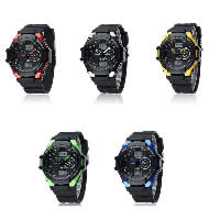 Men Wrist Watch, Silicone, with Plastic, plated 49mm Approx 8.4 Inch 