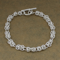 Bracelet Sterling Silver Chain, argent sterling 925, plus de couleurs à choisir, 5mm .5 pouce, Vendu par brin